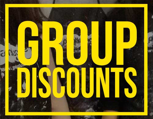 Group Discounts for Adult Workshops
